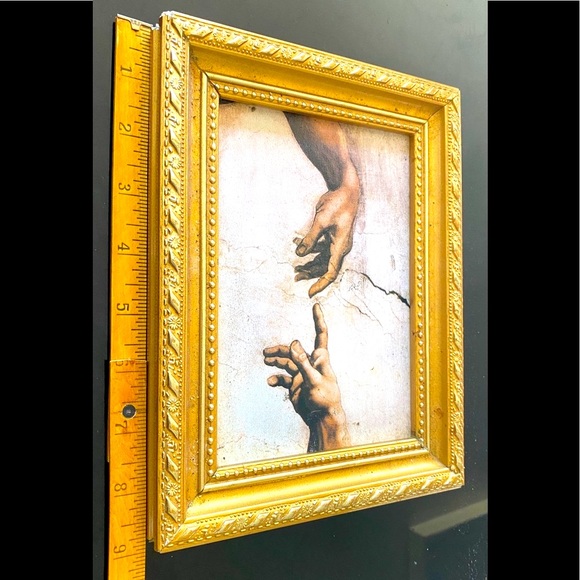 Michelangelo’s God and Adam - Picture 2 of 3